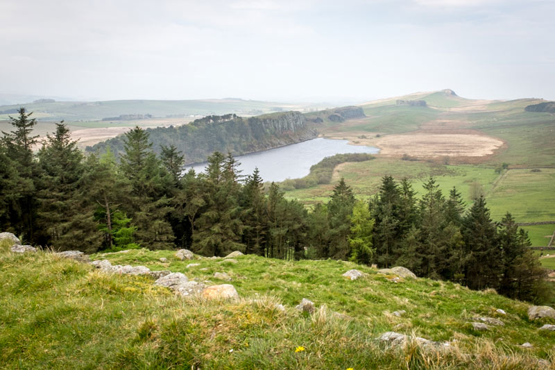 Crag lough from hotbank crags