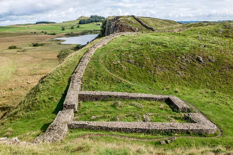 Milecastle 39 from west